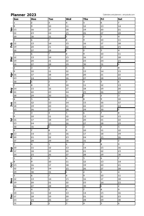 Free Printable Calendars And Planners 2022 2023 And 2024 Year