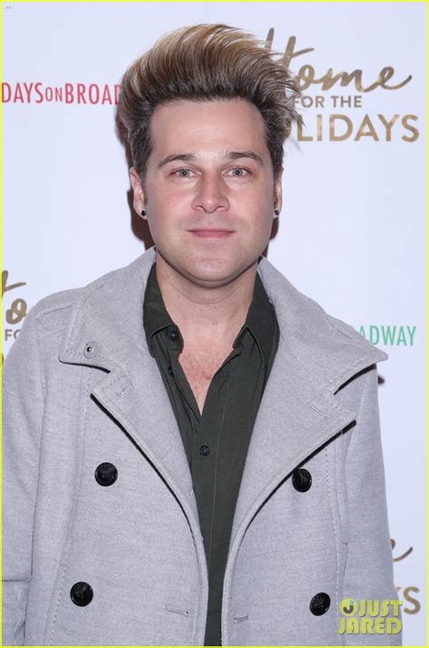 Andrew Rannells Colin Donnell Step Out To Support Home For The Holidays Broadway Opening