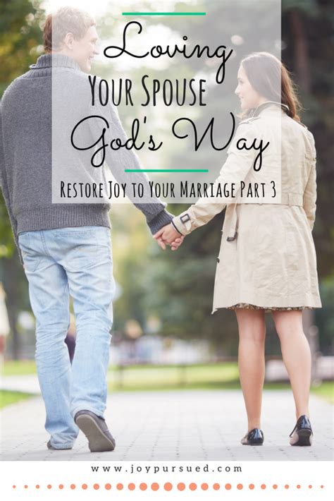 Loving Your Husband Gods Way Restore Joy To Your Marriage Pt 3