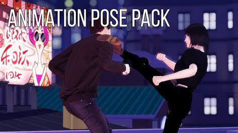 Sims 4 Fight Pose Pack