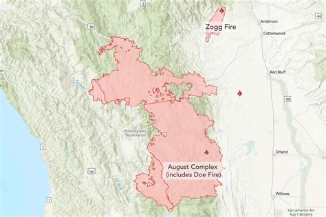 Shasta County Cal Fire Map Map Of World