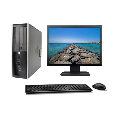 Hp Compaq Elite 8200 Sff 17 Core I5 31 Ghz Hdd 500 Go 8gb Back