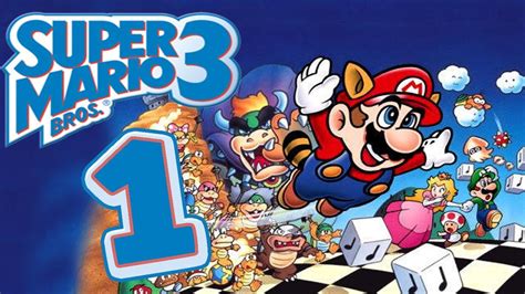 Lets Play Super Mario Bros 3 Part 1 Tanooki Mario