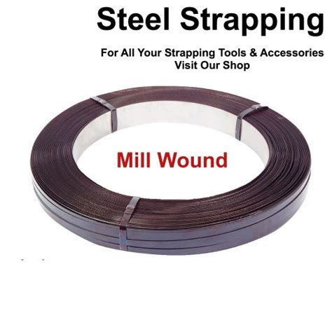 16mm Steel Pallet Banding Reels Mill Wound