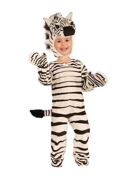 Child Plush Zebra Costume Diy Costumes Kids Zebra Costume Animal