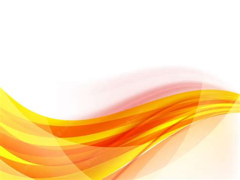 Premium Vector Yellow Waves Abstract Background