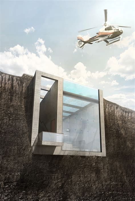 An Innovative House Carved Out Of A Cliff
