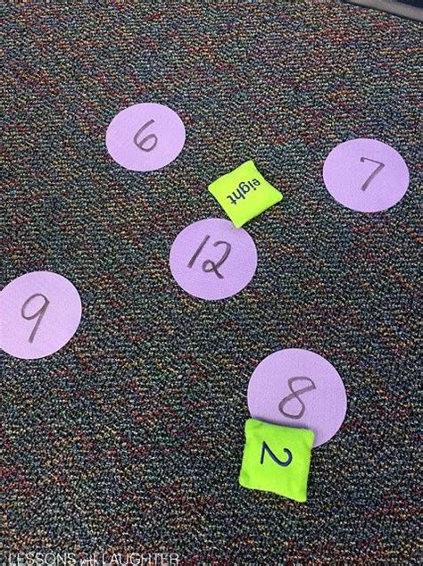 Multiplication Practice Using Sit Spots Lessons With Laughter Sit
