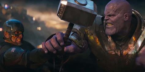 Endgame Detail Proves Thanos Knew He Couldnt Lift Mjolnir Theory