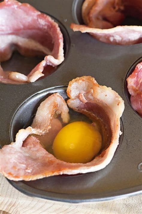 Bacon Egg Cups Recipe Add A Pinch