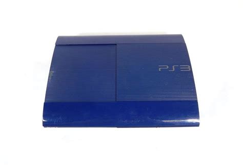 250gb Sony Playstation 3 Super Slim Cech 4201b Azurite Blue Edition