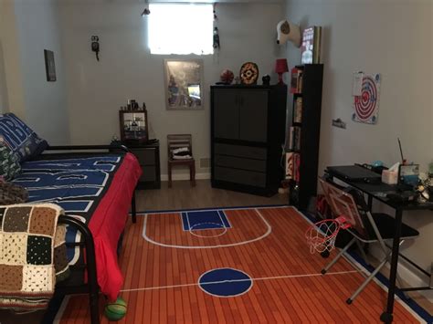 Basketball Room Make Over Basketball Room Room Home Decor