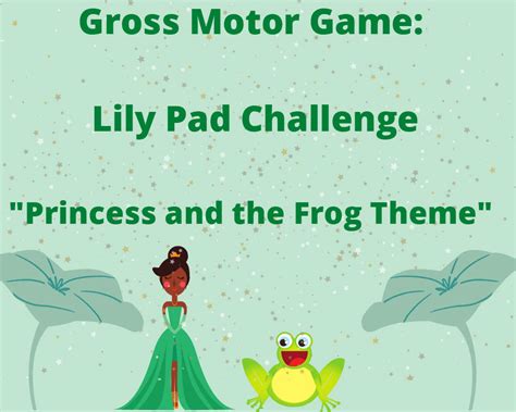 Gross Motor Game Lily Pad Challenge By Teach Simple