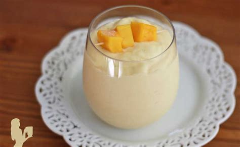 A refreshing mango smoothie that is super simple to make. DIY Copycat Jamba Juice Mango-A-Go-Go Smoothie Recipe