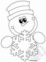 Coloring Snowman Snowflake Winter Mittens Printable Colorear Para Invierno Snowflakes Mitten Dibujos Navidad Getcolorings Coloringpage Eu Pag sketch template