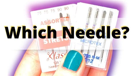 Sewing Machine Needles Explained Help Choosing Needles For Sewing