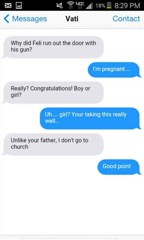 Text Messages 2 Messages Im Pregnant Lias