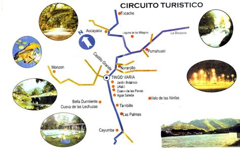 Circuitos Turisticos De Tingo María Mapas ~ Es Mi Perú
