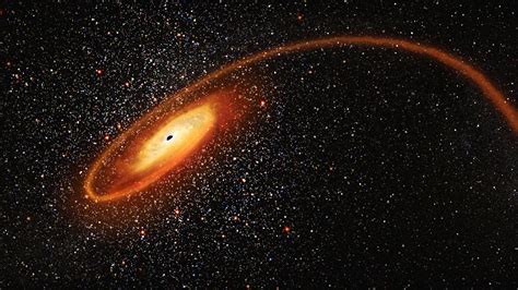 Hubble Finds “missing Link” Black Hole Tearing Apart A Star That Passed Too Close Video