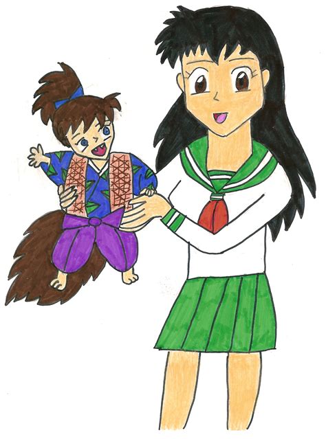 Shippo And Kagome By Sonia555220 Fanart Central