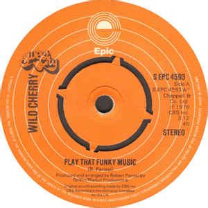 Lead singer parissi, guitarist bryan bassett, bassist allen wentz and drummer ron beitle. Wild Cherry - Play That Funky Music (1976, Push Out Centre ...