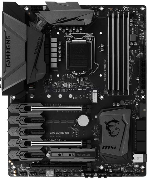 Msi Z270 Gaming M5 Motherboard At Mighty Ape Nz