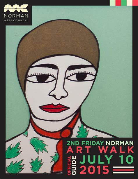 2nd Friday Norman Art Walk Guide July 2015 By Norman Arts Council Issuu
