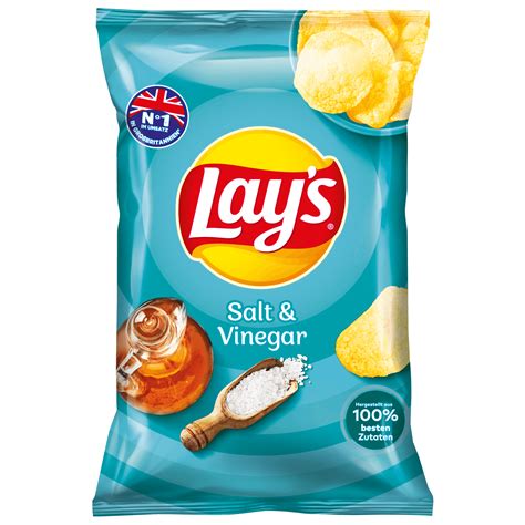 Lay's Patatas Fritas Con Sabor A Sal Marina Y Vinagre, Onzas