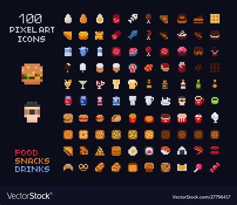 Pixel Art Game Design Icon Video Game Royalty Free Vector