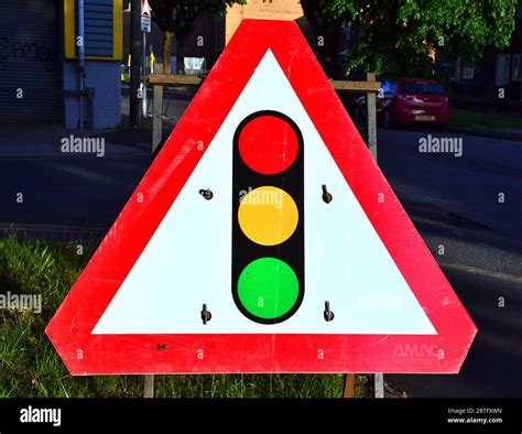 Traffic Signal Ahead Hi Res Stock Photography And Images Alamy