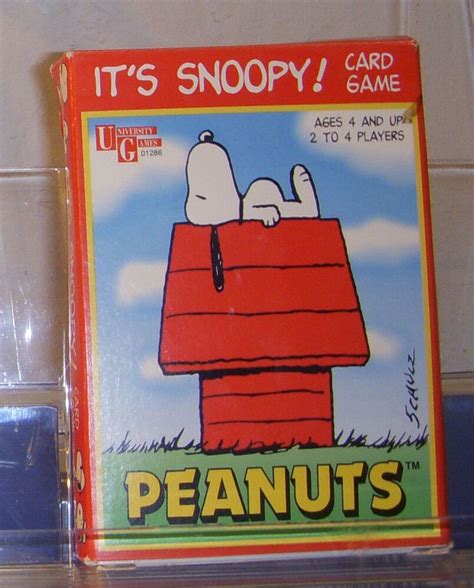 If you are coming to tenerife on holiday and would love a game of competitive but fun golf with prizes and the chance to win a famous peanuts shirt then for 5 euros plus your green fee you can join in. Details about Its Snoopy Card Game 1999 Peanuts University Children Fun Dog Sequencing Comics ...