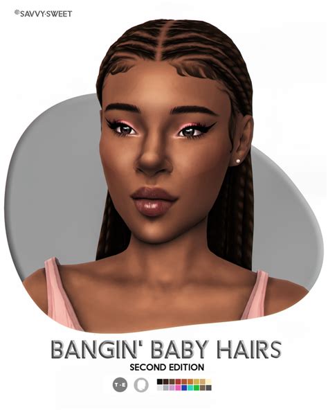 Patreon Sims Hair Sims 4 Body Mods Sims 4 Black Hair