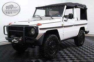 Ive build an even more powerful version the mercedes g63 amg 6x6. 1986 White 240GD M6 BUILD G WAGON DIESEL 4X4 - Classic Mercedes-Benz G-Class 1986 for sale