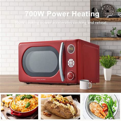 Galanz Retro Red Microwave Oven Review Red Microwaves