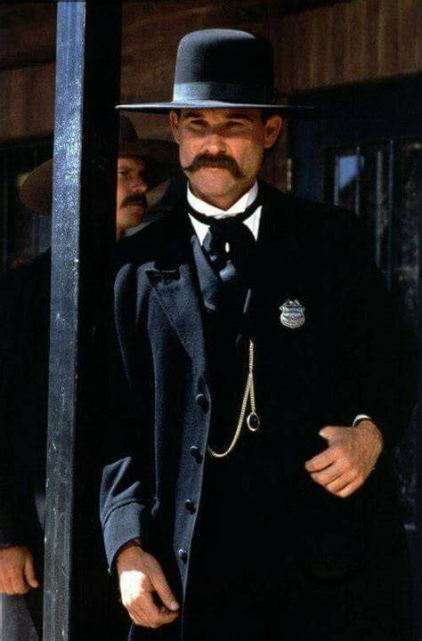 Russell said that he did not want to have his name attached as director and that they essentially hired a ghost director. Kurt Russell ~ Wyatt Earp | Tombstone | Tombstone movie ...