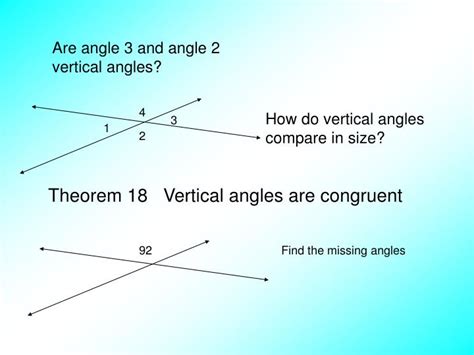 26 In Which Diagram Are Angles 1 And 2 Vertical Angles