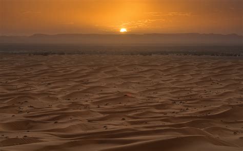 Sahara Desert Sunset Hd Nature 4k Wallpapers Images Backgrounds Photos And Pictures
