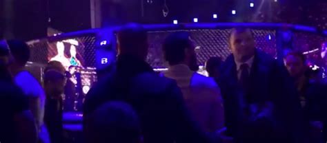 Conor Mcgregor Ufc News Notorious Spotted At Bellator 227 In First Irish Public Outing Since