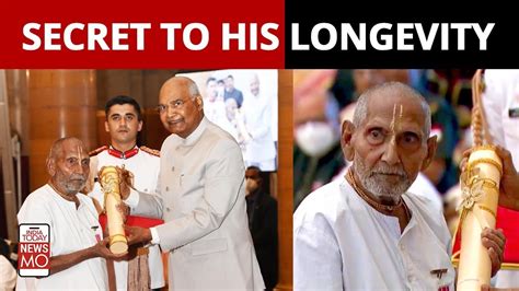 Meet 125 Year Old Swami Sivananda The Oldest Man Ever To Receive The