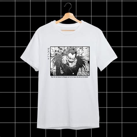 Death Note Ryuk The Shinigami T Shirt Anime Unisex Heavy Etsy