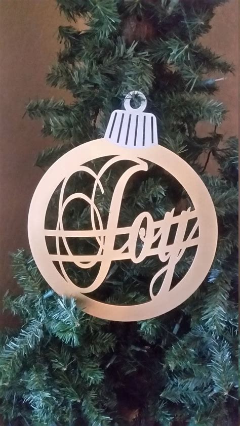 Large Joy Christmas Ornament By Caelodesigns On Etsy Christmas