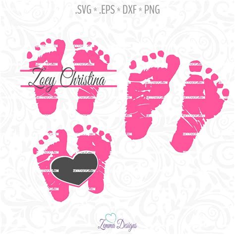 Free 211 Newborn Baby Feet Svg Svg Png Eps Dxf File Free Svg Cut Files