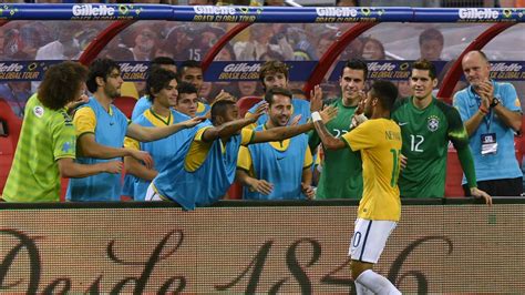 International Friendly Neymar Scores All Four Goals As Brazil Beat