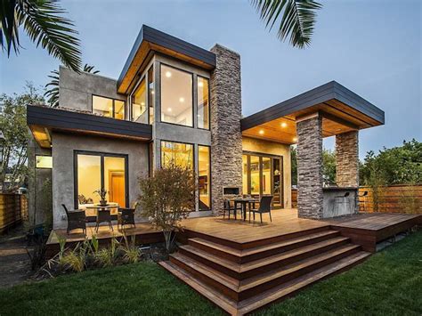 Our 2 story house designs feature impressive facades, open plan floorplans, and large entertaining spaces. The pros and cons of a flat-roof house | homify