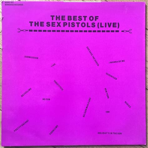The Best Of The Sex Pistols Live Von Sex Pistols Lp 180 220 Gr Bei Labelledoccasion Ref 119501831