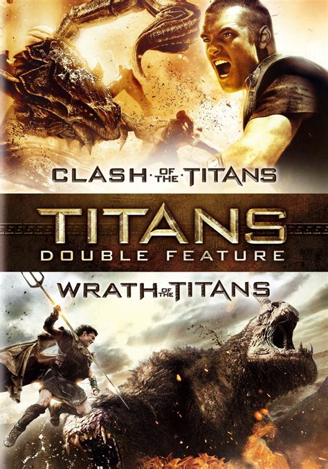 Clash Of The Titanswrath Of The Titans 2 Film Collection Dvd