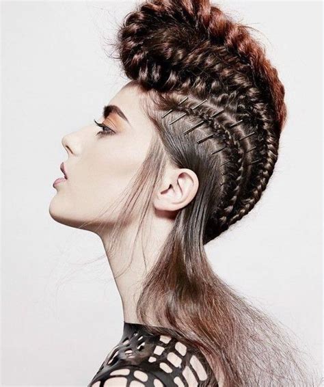 15 Foremost Braided Mohawk Hairstyles Mohawk With Braids