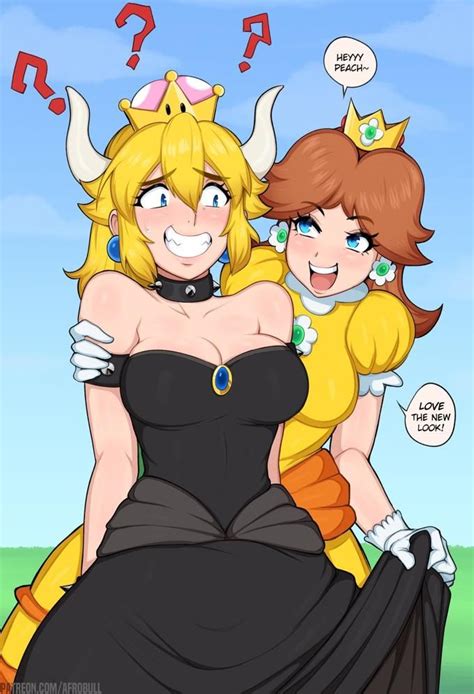 Daisy Loves The New Look Bowsette Super Mario Art Comic Art Girls Thicc Anime