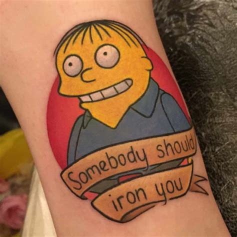 De Los Mejores Tatuajes De Los Simpson Sblog