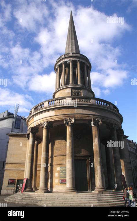 All Souls Church Langham Place London Stock Photo Alamy